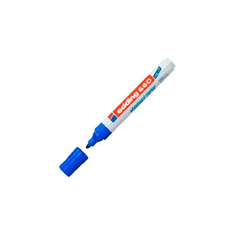 (660-03) EDDING MARCADOR PIZARRA BLANCA 660 RELLENABLE AZUL