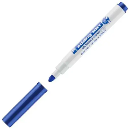 (661-03) EDDING MARCADOR PIZARRA BLANCA 661 AZUL