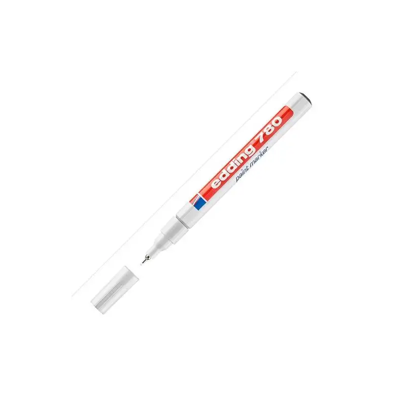 (780-49) EDDING MARCADOR PERMANENTE 780 BLANCO