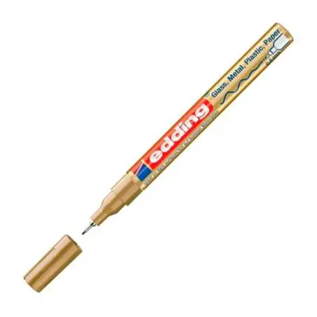 (780-53) EDDING MARCADOR PERMANENTE 780 ORO