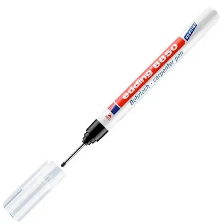 (e-8850-1-4001) EDDING MARCADOR PERMANENTE PARA TALADROS 8850 NEGRO