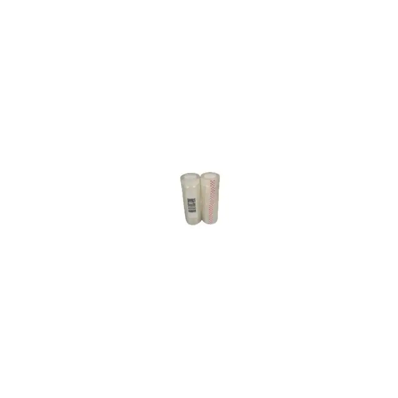 (EKR014) EKRIT CINTA ADHESIVA TRANSPARENTE ROLLO 19MM X 33M PACK 8 UD