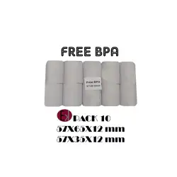 (RT-EV03-57X55) EKRIT ROLLO TÉRMICO SIN BPA 57X55X12MM 57GRS -10U-