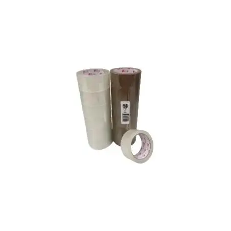 (EKR012) EKRIT PRECINTO EMBALAJE ROLLO 48MM X 66M PACK 6 UD MARRÓN