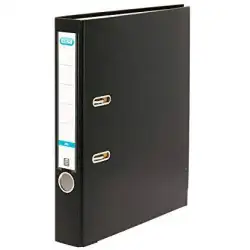 (100023260) ELBA ARCHIVADOR PALANCA RADO TOP LOMO 50MM A4 C/CANTONERAS CARTÓN FORRADO PP NEGRO