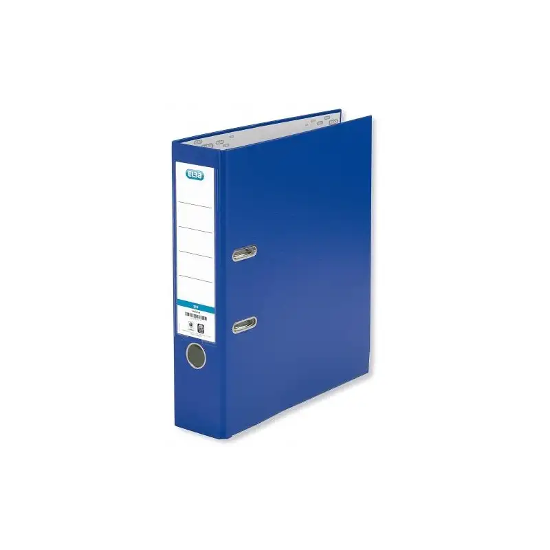 (100202148) ELBA ARCHIVADOR PALANCA A4 CARTÓN FORRADO PP LOMO ANCHO RADO AZUL