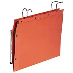 (100330439) ELBA CARPETAS COLGANTES VISOR LATERAL 250X350MM ARMARIO TUB SOPFADE PACK 25U NARANJA