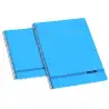 (100430029) ENRI CUADERNO ESPIRAL OFICINA 80H LISO TAPAS BLANDAS FOLIO AZUL