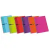(100430081) ENRI CUADERNO ESPIRAL 80H 1/4 60GR 4X4MM C/MARGEN TAPAS DURAS C/SURTIDOS