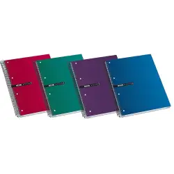 (100435671) ENRI CUADERNO ESPIRAL STATUS MICROPERFORADO 160 HOJAS 5X5 TAPAS EXTRADURAS A4+ COLORES