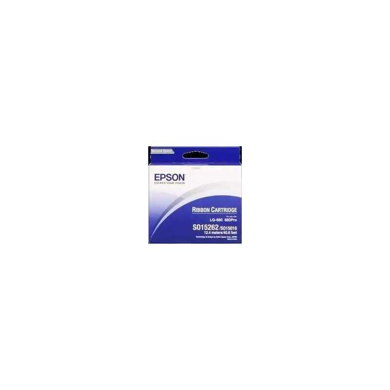 (C13S015262) EPSON CINTA NEGRO  NYLON LQ-670/680/860/1060/2500/2550 DLQ-2000 (S015016)