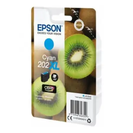 (C13T02H24010) EPSON SINGLEPACK CYAN 202XL CLARIA PREMIUM INK