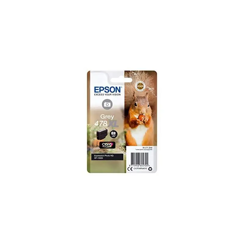 (C13T04F64010) EPSON TINTA GRIS CLARIA PHOTO HD XP-15000 - 478XL