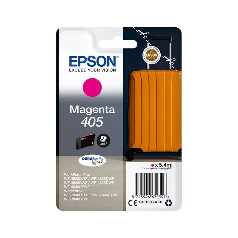 (C13T05G34010) EPSON TINTA MAGENTA WORKFORCE PRO WF-3820DWF