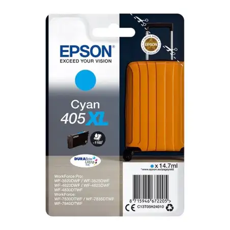(C13T05H24010) EPSON TINTA CIAN WORKFORCE PRO WF-3820DWF