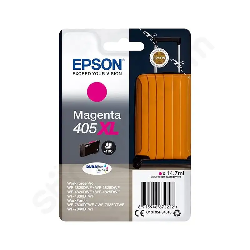 (C13T05H34010) EPSON TINTA MAGENTA WORKFORCE PRO WF-3820DWF