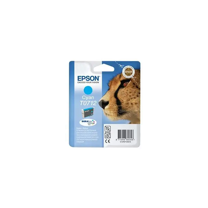 (C13T07124012) EPSON TINTA CIAN STYLUS D-78/92/120/DX-4000/5000/6000/7000F