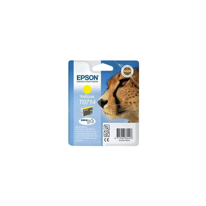 (C13T07144012) EPSON TINTA AMARILLO STYLUS D-78/92/120/DX-4000/5000/6000/7000F