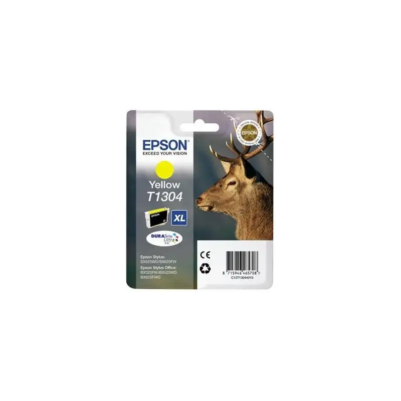 (C13T13044012) EPSON TINTA AMARILLO STYLUS OFFICE BX320FW