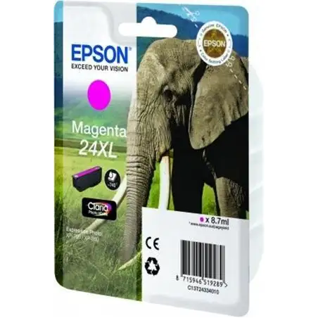(C13T24334012) EPSON TINTA MAGENTA CLARIA PHOTO HD INK EXPRESSION PHOTO XP-950 - 24XL