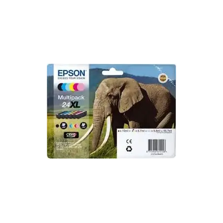 (C13T24384011) EPSON TINTA BK/C/M/Y/C CLARO / M CLARO CLARIA PHOTO HD INK EXPRESSION PHOTO XP-950 - 24XL (MULTIPACK 6)