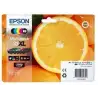 (C13T33574011) EPSON BK / C / M / Y MULTIPACK 5 COLORES EXPRESSION HOME XP-530