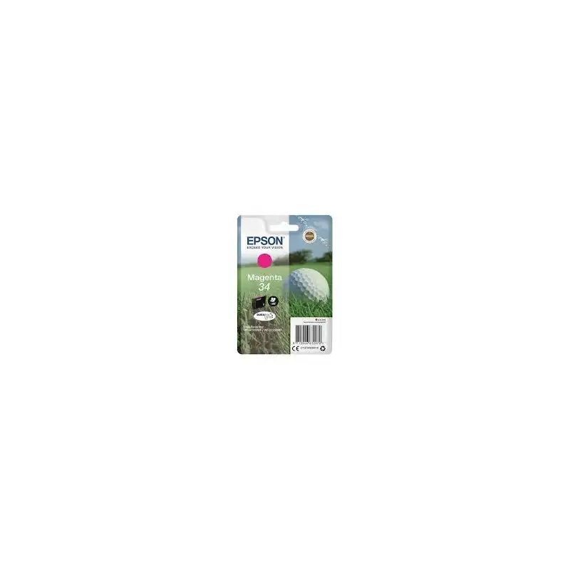 (C13T34634010) EPSON SINGLEPACK MAGENTA 34 DURABRITE ULTRA INK