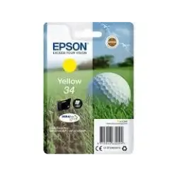 (C13T34644010) EPSON SINGLEPACK YELLOW 34 DURABRITE ULTRA INK