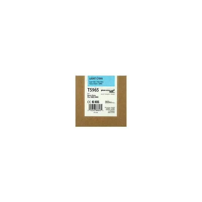 (C13T596500) EPSON CARTUCHO DE TINTA CIAN CLARO VIVO STYLUS PHOTO SP 7700/7890/7900/WT7900/9700/9890/9900