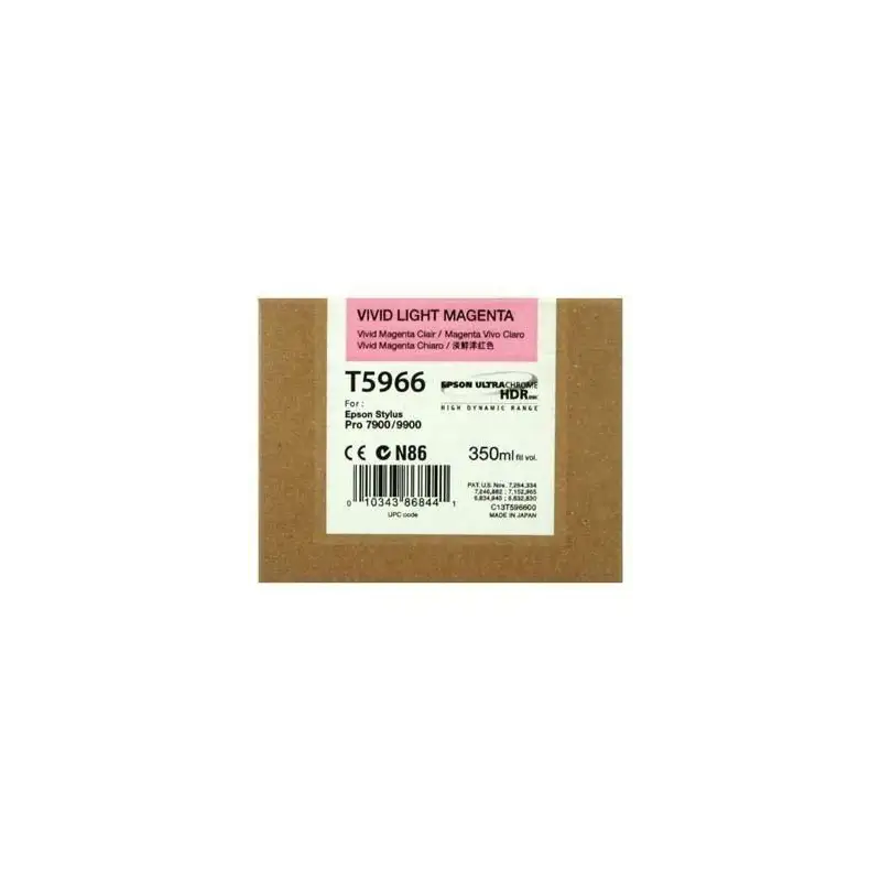(C13T596600) EPSON CARTUCHO DE TINTA MAGENTA VIVO CLARO STYLUS PHOTO SP 7700/7890/7900/WT7900/9700/9890/9900