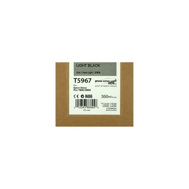 (C13T596700) EPSON CARTUCHO DE TINTA GRIS STYLUS PHOTO SP 7700/7890/7900/WT7900/9700/9890/9900