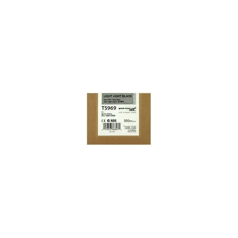 (C13T596900) EPSON CARTUCHO DE TINTA GRIS CLARO VIVO STYLUS PHOTO SP 7700/7890/7900/WT7900/9700/9890/9900