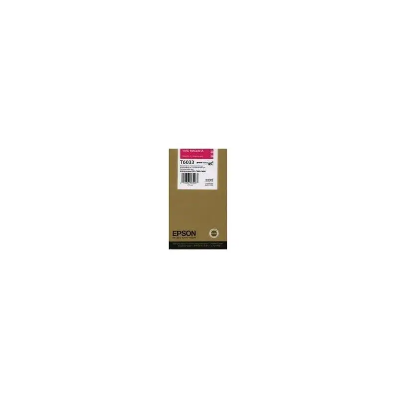 (C13T603300) EPSON GF STYLUS PHOTO 7880/9880 CARTUCHO MAGENTA VIVO