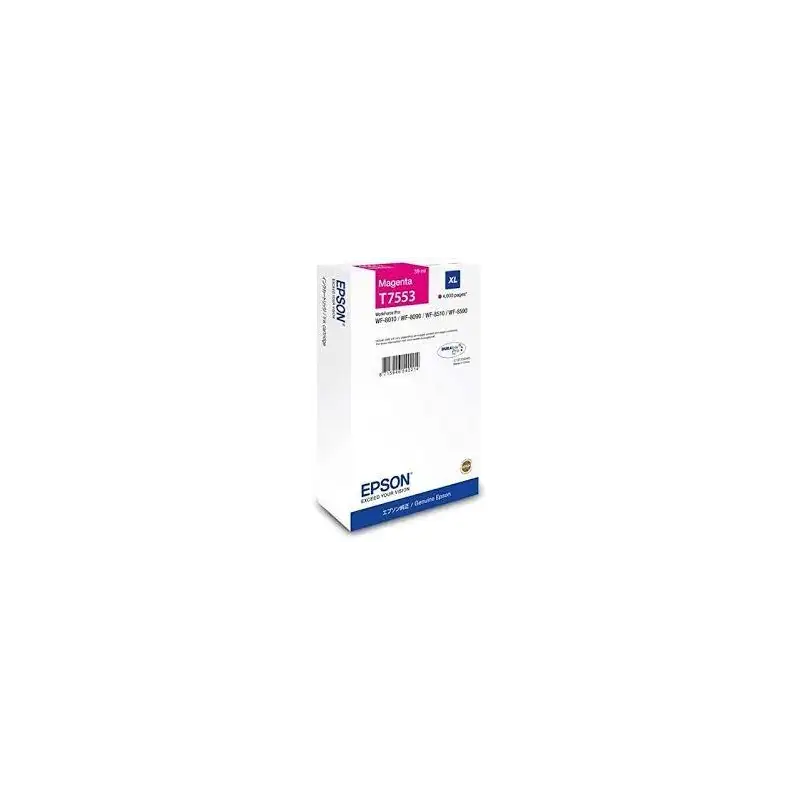 (C13T755340) EPSON CARTUCHO  MAGENTA XL 4000P WF-8XXX