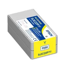 (C33S020604) EPSON CARTUCHO DE TINTA AMARILLO COLORWORKS C3500 SJIC22P(Y)