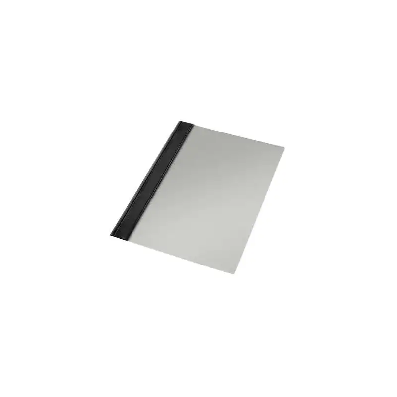 (13209) ESSELTE DOSSIER FÁSTENER MOD 132/1 PVC RÍGIDO 150 MICRAS FOLIO NEGRO - CAJA DE 50U