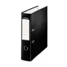 (42304) ESSELTE ARCHIVADOR PALANCA FOLIO LOMO ANCHO PP INTERIOR FORRADO EN PAPEL RADO CANTONERAS NEGRO