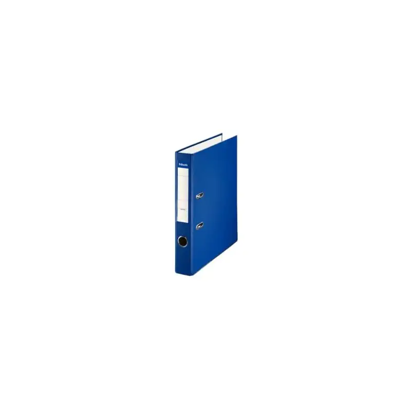 (42307) ESSELTE ARCHIVADOR PALANCA FOLIO LOMO 50MM PP INTERIOR FORRADO EN PAPEL RADO CANTONERAS AZUL
