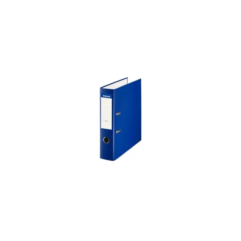 (42311) ESSELTE ARCHIVADOR PALANCA A4 LOMO ANCHO PP INTERIOR FORRADO EN PAPEL RADO CANTONERAS AZUL