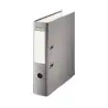 (42330) ESSELTE ARCHIVADOR PALANCA A4 LOMO ANCHO PP INTERIOR FORRADO EN PAPEL RADO CANTONERAS GRIS