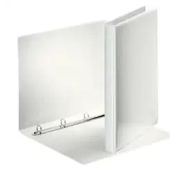 (49700) ESSELTE CARPETA CANGURO BÁSICA PERSONALIZABLE 4 ANILLAS REDONDAS 16MM A4 PP BLANCO