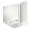 (49700) ESSELTE CARPETA CANGURO BÁSICA PERSONALIZABLE 4 ANILLAS REDONDAS 16MM A4 PP BLANCO