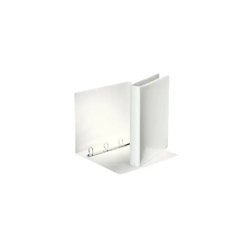(49702) ESSELTE CARPETA CANGURO BÁSICA PERSONALIZABLE 4 ANILLAS MIXTAS 25MM A4 PP BLANCO