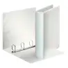 (49704) ESSELTE CARPETA CANGURO BÁSICA PERSONALIZABLE 4 ANILLAS MIXTAS 40MM A4 PP BLANCO