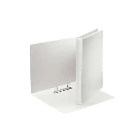 (49739) ESSELTE CARPETA CANGURO BÁSICA PERSONALIZABLE 2 ANILLAS MIXTAS 40MM A4 PP BLANCO