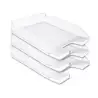 (623603) ESSELTE BANDEJA PORTADOCUMENTO EUROPOST TRANSPARENTE FORMATO VERTICAL CRISTAL