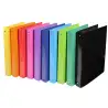 (51929E) EXACOMPTA CARPETAS 4 ANILLAS CARTON FORRADO A4 EN PAPEL COLORES SURTIDOS