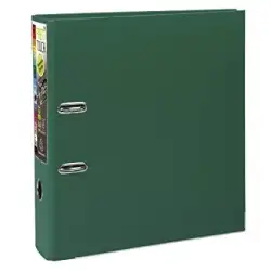 (53353E) EXACOMPTA ARCHIVADOR PALANCA PREM'TOUCH PP A4 MAXI LOMO DE 80MM RADO VERDE OSCURO