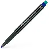 (152551) FABER CASTELL ROTULADOR PERMANENTE MULTIFUNCIONAL MULTIMARK M CON GOMA INTEGRADA AZUL