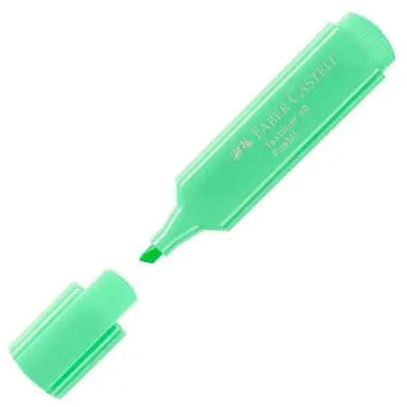 (154666) FABER CASTELL MARCADOR TEXTLINER 1546 PASTEL VERDE CLARO